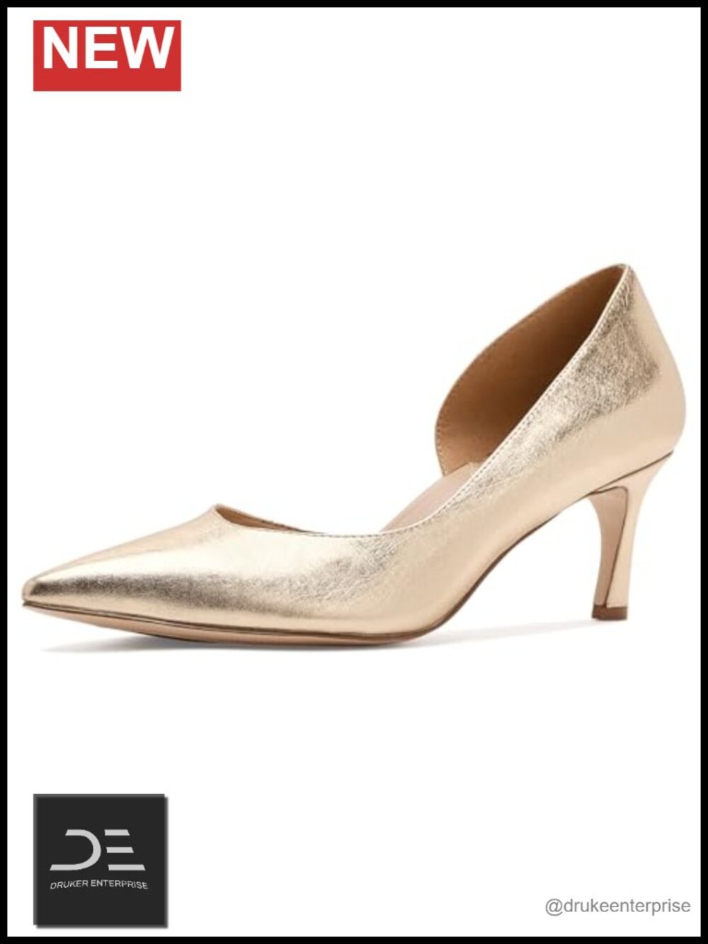 Naturalizer Leather Block Heel Pumps N5 Contour Comfort Slip-On Women's Shoes